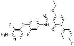 N-[4-[(2-氨基-3-氯吡啶-4-基)氧基]-3-氟苯基]-4-乙氧