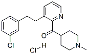 (1-甲基-4-哌啶基)[3-[2-(3-氯苯基)乙基]吡啶-2-基]甲