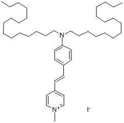 4-（4-双十五烷基氨苯乙烯）-1-甲基吡啶鎓碘
