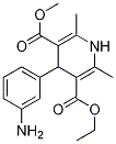 2,6-二甲基-4-(3-氨基苯基)-5-(甲氧羰基)-1,4-二氢吡