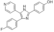 4-(4-氟苯基)-2-(4-羟基苯基)-5-(4-吡啶基)-1H-咪唑