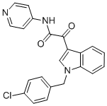 2-(1-(4-氯苄基)-1H-吲哚-3-基)-2-氧代-N-(吡啶-4-基)乙
