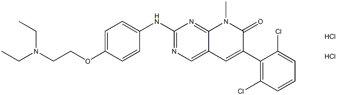 6-(2,6-二氯苯基)-2-[[4-[2-(二乙基氨基)乙氧基]苯基