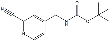 4-叔丁氧羰基氨甲基-2-氰基吡啶