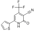 3-氰基-6-(2-噻吩基)-4-三氟甲基-2(1H)-吡啶酮