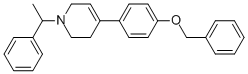 1,2,3,6-四氢-1-[(1R)-1-苯基乙基]-4-[4-(苯基甲氧基)苯