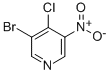 3-溴-4-氯-5-硝基吡啶