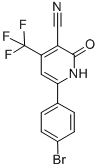 3-氰基-4-三氟甲基-6-(4&#39;-溴苯基)吡啶-2-酮