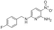 2-氨基-3-硝基-6-(4-氟苄基氨基)吡啶