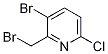 3-溴-2-(溴甲基)-6 - 氯吡啶