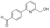 2-(4-甲酰基苯基)-6-(羟基甲基)吡啶