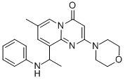 (+/-)-7-甲基-2-(吗啉-4-基)-9-(1-苯基氨基乙基)吡啶并