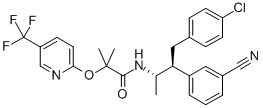 N-[(1S,2S)-3-(4-氯苯基)-2-(3-氰基苯基)-1-甲基丙基]