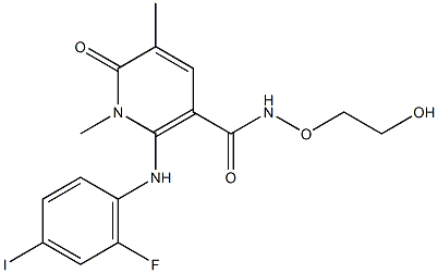 2-(2-氟-4-碘苯氨基)-N-(2-羟基乙氧基)-1,5-二甲基-